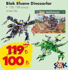 GOKİDY OYUNCAK BLOK EFSANE DİNOZORLAR indirimli fiyat GOKİDY OYUNCAK BLOK EFSANE DİNOZORLAR fiyat ve kampanya bilgisi